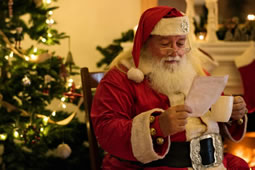 Santa Does Double Duty This Christmas in Fulham