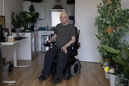 Quadriplegic Man Battles to Get Door to His Flat He Can Open