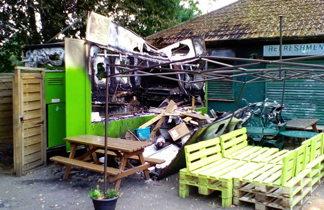 Arson Suspected After Gunnersbury Park Café Fire