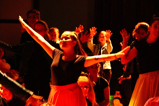 Parents and carers back to watch performances after 18 months 