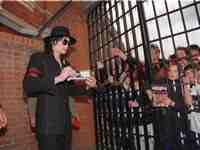 Michael Jackson at Fulham