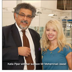 Katie Piper and Mr Jawad