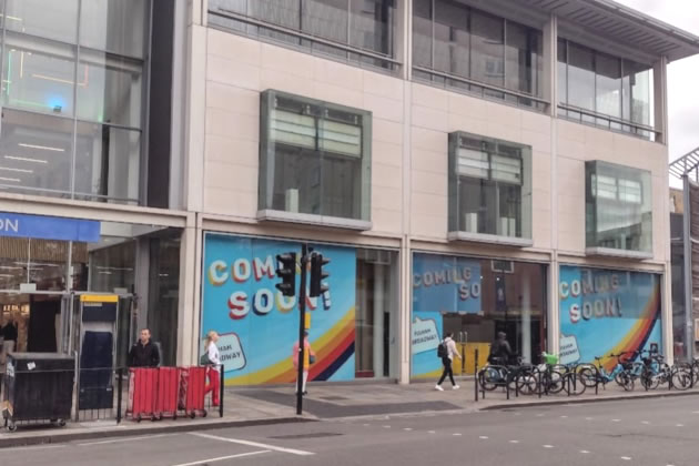 Aldi announces its arrival on Fulham Broadway 