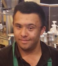 Bilal Mian who works at Starbucks in Westfield London