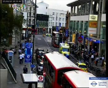 Fulham Broadway cordoned off following accident