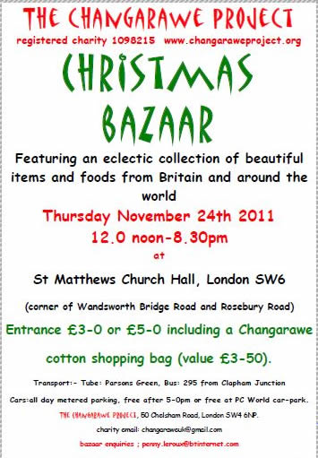 Bazaar at St Matthews Church Fulham