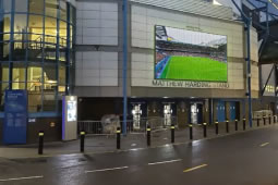 New Ad Screen Approved on Back of Matthew Harding Stand