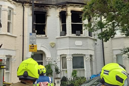 Electrical Problem Causes House Fire in Fulham