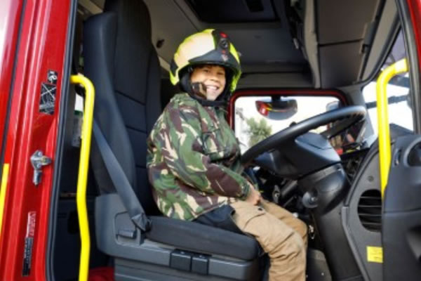 Fun at a Fire Station Open Day 