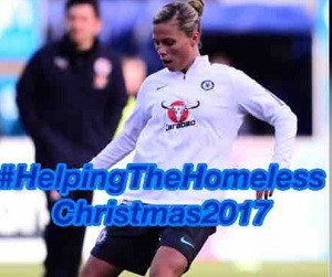 Gilly Flaherty's fundraising for the homeless