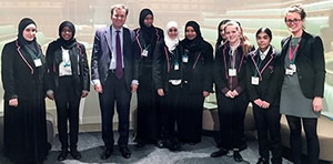 Girls from Fulham Cross School visit Parliament