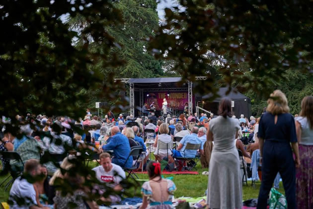 Jazz on the Lawn event at Fulham Palace. Picture:  Linval Bartley