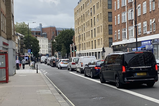 Fulham's streets are now regularly gridlocked