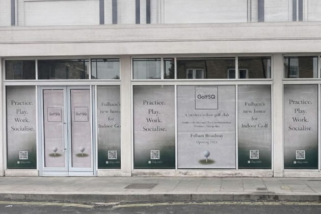 Golf SQ is opening on Farm Lane