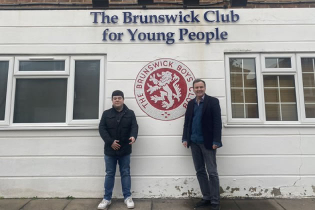 Greg Hands MP at the Brunswick Club, where he has been a Trustee for over 20 years
