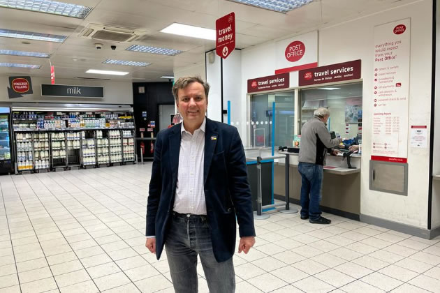 Local MP Greg Hands has launched a petition to save the Post Office at the branch 