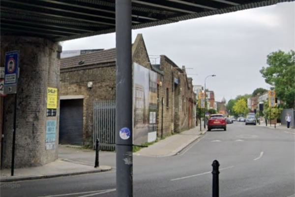 The site on Hurlingham Road proposed for redevelopment