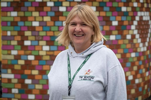 Manager Julie Cavanagh first joined Sands End Adventure Playground when she was a kid more than 50 years ago