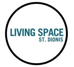 Logo for new Living Space at St Dionis Church in Fulham