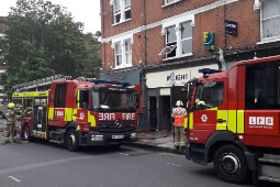 Munster Road Shop Badly Damaged by Fire