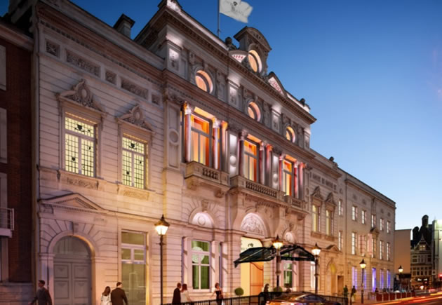Artist's impression of Fulham Town Hall converted into a new hotel