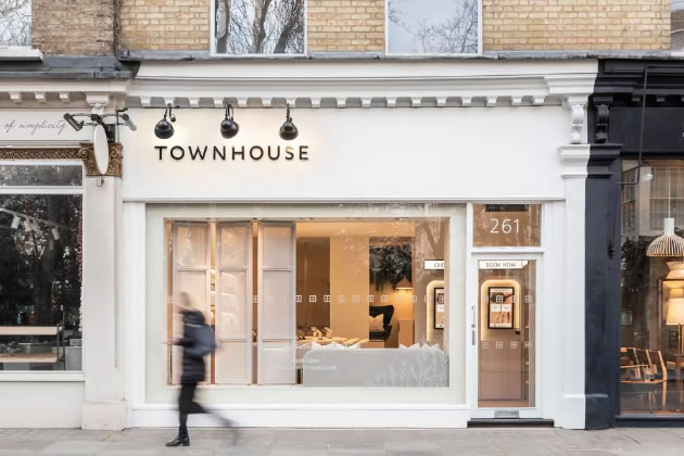 The front of the new premises of Townhouse