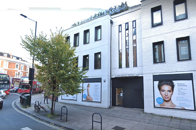 The Transform Clinic on Fulham High Street