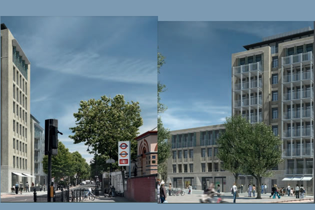 Visualisation of the development proposed for Old Brompton Road Picture: Earl's Court Partnership Ltd