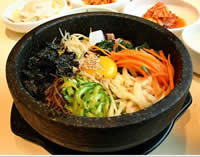 Korean signature dish at Simya in Fulham