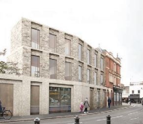 Redevelopment of Hand and Flower pub in Fulham