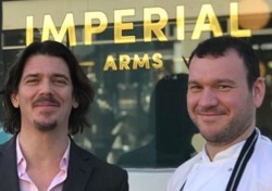 Manager and chef of Imperial Arms in Fulham