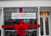 Grand opening of Gianluca's Coffee Cult in Fulham