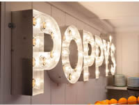 Poppy's restaurant in Munster Road, Fulham