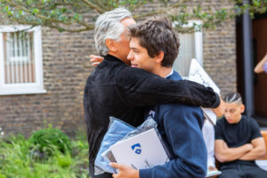 Pupil celebrates A Level result at Latymer Upper