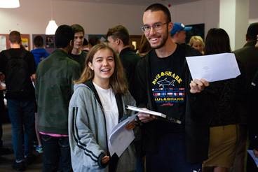 Latymer Upper Captains celebrate A Level results