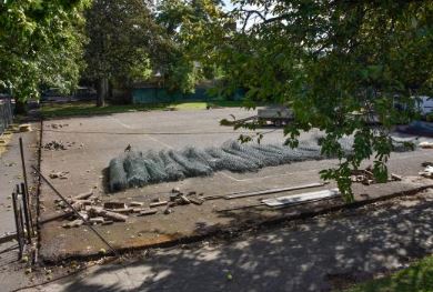 Work on Ravenscourt Park Tennis Courts