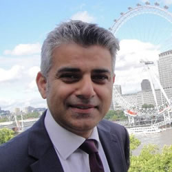 sadiq khan mayor of london 