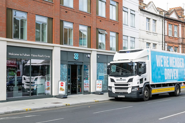 The new Co-op store on Fulham Palace Road