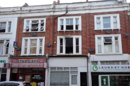 Cooking Fire Guts Flat on Greyhound Road
