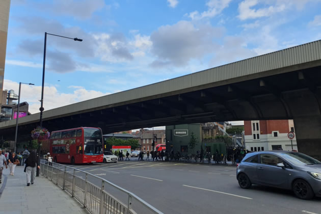 Hammersmith Flyover was built in the 1960s 