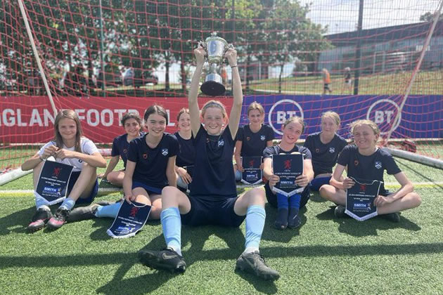 Latymer Upper Girls Footballers Win National Competition
