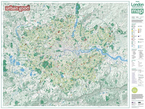 Map of London National Park City