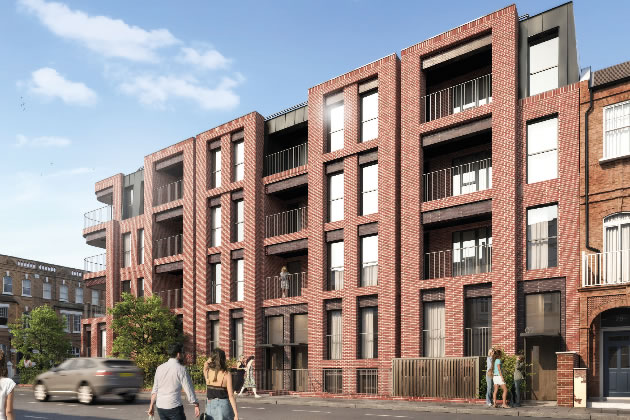 Another visualisation from the developer of the planned Palliser Road flats
