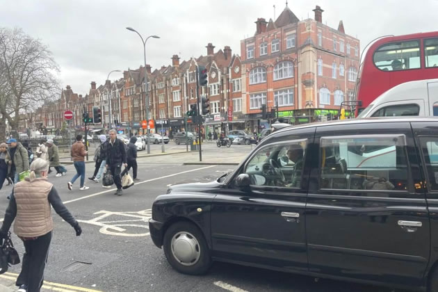 Shepherd's Bush Green near the Holland Park Roundabout 