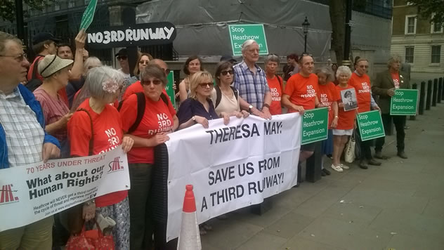 'No Third Runway' Appeal To Prime Minister 