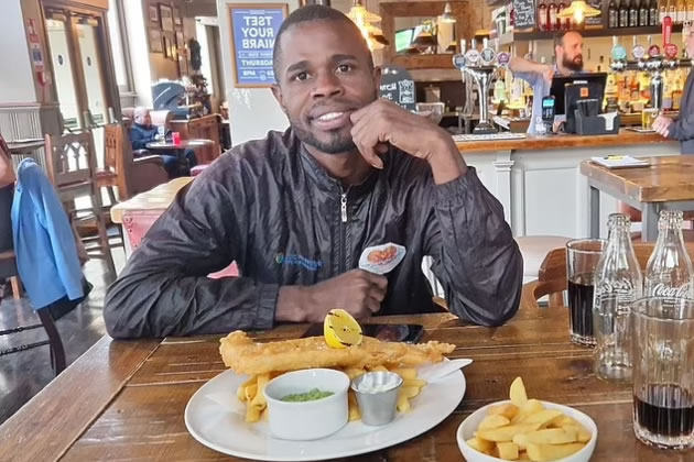 A picture on Yostin Andres Mosquera's social media account showed him in Chiswick pub