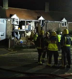 Raynes Park gas explosion