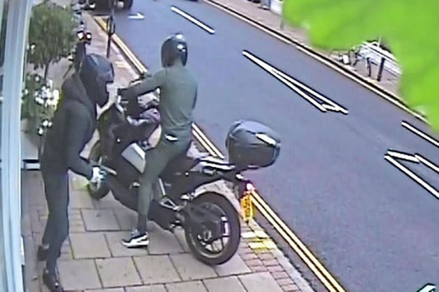 Moped Robbers Seal Off Church Road To Carry Out Ram Raid